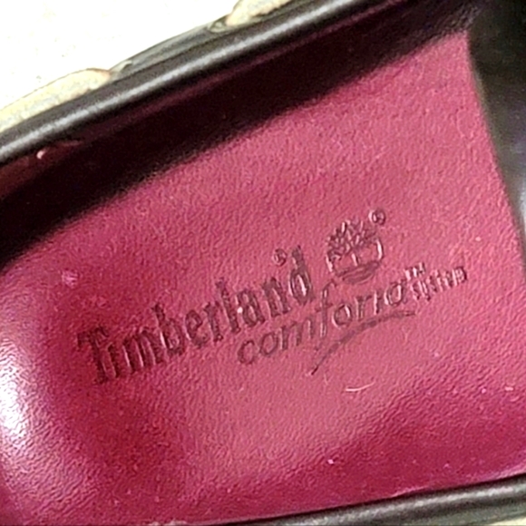Vintage Timberland Women's Leather Boat  Loafers Shoes Size 8 W - Picture 10 of 12
